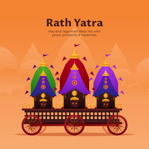 Happy Rath Yatra Images, Quotes